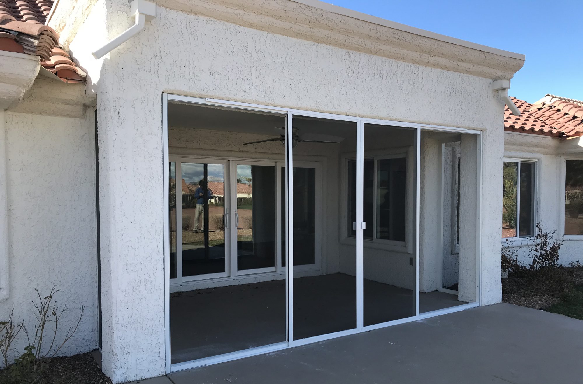 Screen room patio enclosure in Las Vegas
